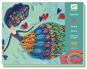 Набор Квиллинг Девушка (Djeco, 08622)